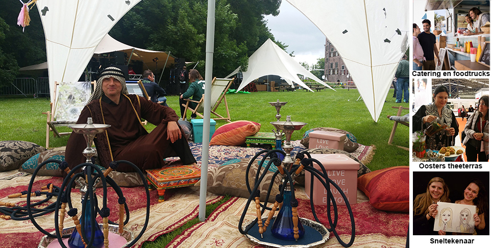 Shisha voor een Arabische Feest